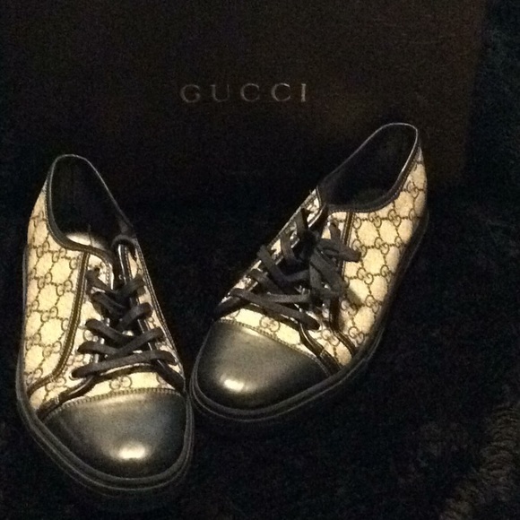 💯Authentic Gucci Converse Style Sneakers!! - Picture 3 of 11